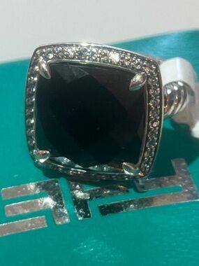 EFFY DIAMOND ONYX Designer Ring
